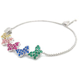 Pulsera de cuarzo multicolor  en plata 925 90NSSA-5.20CTS.