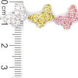 Pulsera de cuarzo multicolor  en plata 925 90NSSA-5.20CTS.