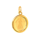 Dije (Vírgen del Valle) en oro amarillo 18kt.