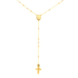 Rosario en oro tres tonos 18kt. 47cm