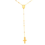 Rosario en oro tres tonos 18kt. 47cm