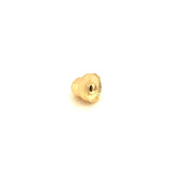 Repuestos de broche para aretes de bebé en oro amarillo 14kt.