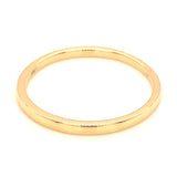 Banda 1.30mm en oro amarillo 18kt.