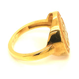 Anillo (San Benito) en oro amarillo 10kt.