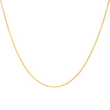 Cadena (Rolo) en oro amarillo 14kt. 40cm