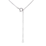 Cadena en oro blanco 14kt. 46cm