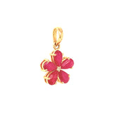 Dije con rubí en oro amarillo 14KT