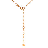 Collar (bolitas) en oro tres tonos 18kt. 42cm