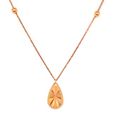 Collar en oro amarillo 18kt. 44cm
