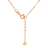 Collar en oro tres tonos 18kt. 43cm