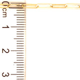 Pulsera (Clip Maciza) en oro amarillo 18kt. 18cm