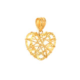 Dije (Corazón) en oro amarillo 18kt.
