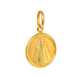 Dije (Caridad de Cobre) en oro amarillo 10KT
