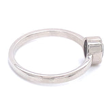 Anillo con zafiro en plata 925