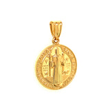 Dije (San Benito) en oro amarillo 10KT