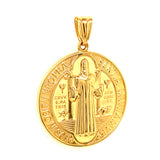 Dije (San Benito) en oro amarillo 10KT