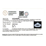 (SOFIA) Set de anillos con diamantes en oro blanco 10KT D-0.65CT
