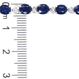 Pulsera con zafiros en plata 925
