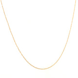Cadena en oro amarillo  10KT 45cm