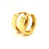 Huggies en oro amarillo 10KT