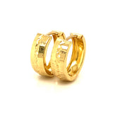 Huggies en oro amarillo 10KT
