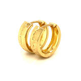 Huggies en oro amarillo 10KT