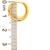 Huggies en oro amarillo 10KT