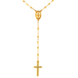 Collar Rosario en oro amarillo 10KT 50CM