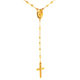 Collar Rosario en oro amarillo 10KT 50CM