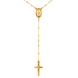 Collar Rosario en oro amarillo 10KT 50CM