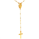 Collar Rosario en oro amarillo 10KT 50CM