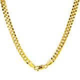 Cadena (Gourmet Maciza) en oro amarillo 10KT 60cm