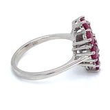 Anillo de rubí en plata 925 ANTES: