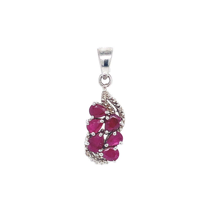 Dije de rubí en plata 925 ANTES: $105.00