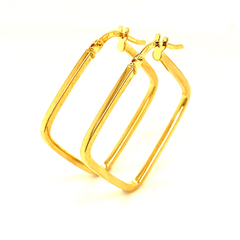 Argollas en oro amarillo 10k