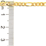 Cadena (cartier) en oro amarillo 10k 60cm