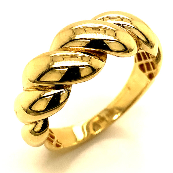 Anillo en oro amarillo 10kt.