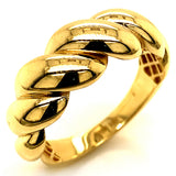 Anillo en oro amarillo 10kt.