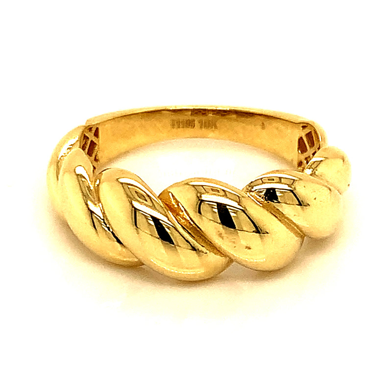 Anillo en oro amarillo 10kt.