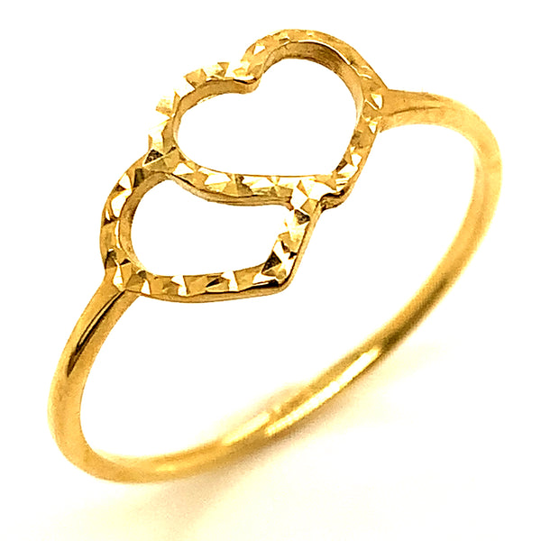 Anillo en oro amarillo 10kt.