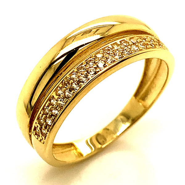 Anillo en oro amarillo 10kt.