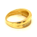 Anillo en oro amarillo 10kt.