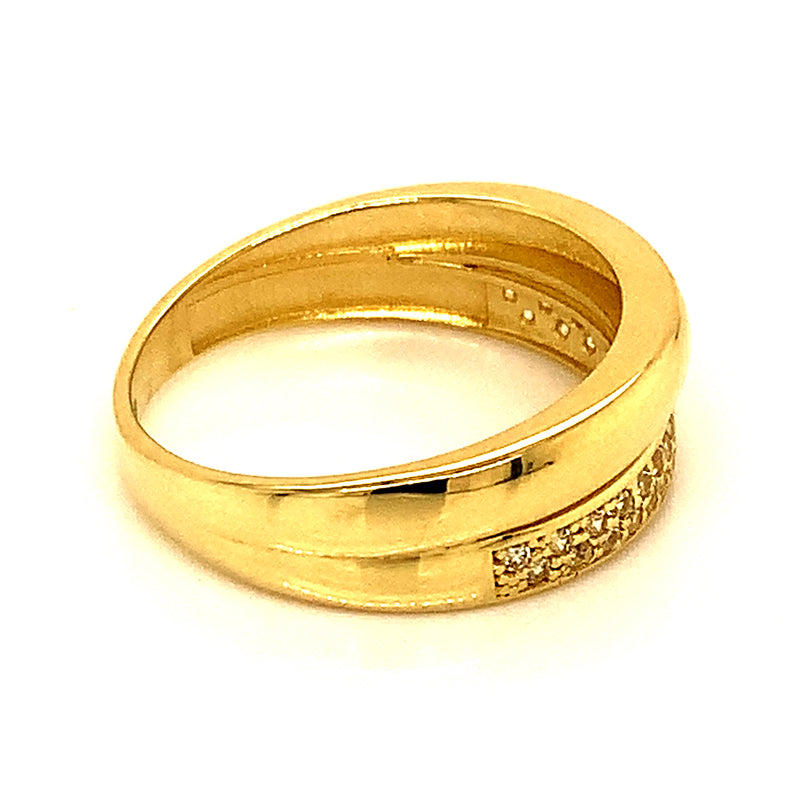Anillo en oro amarillo 10kt.