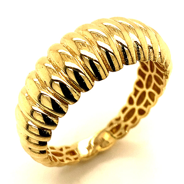 Anillo en oro amarillo 10kt.