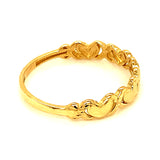 Anillo en oro amarillo 10kt.