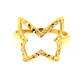 Anillo en oro amarillo 10kt.