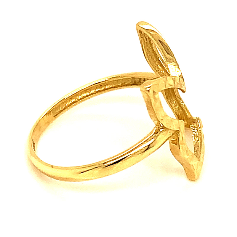 Anillo en oro amarillo 10kt.
