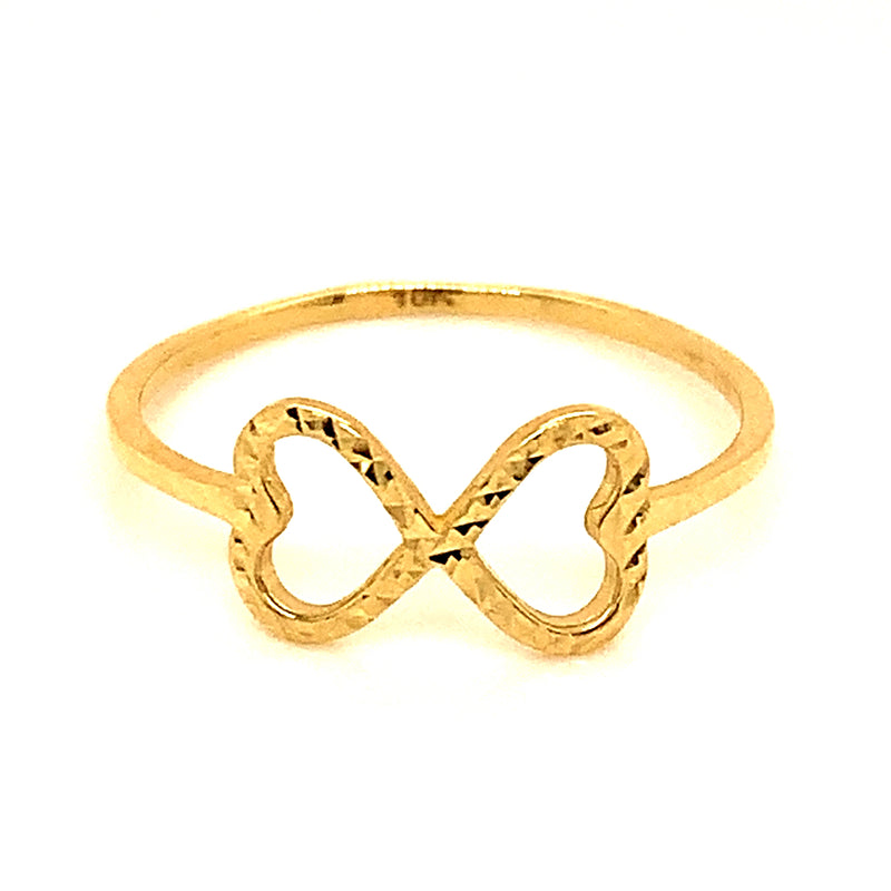 Anillo en oro amarillo 10kt.