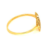 Anillo (mariposa) en oro amarillo 10kt.