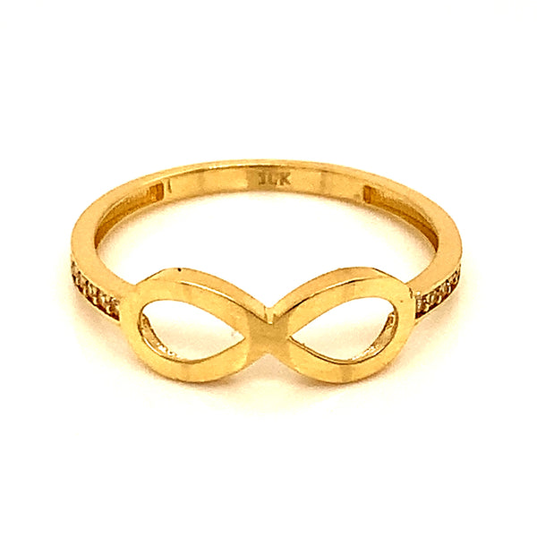 Anillo en oro amarillo 10kt.